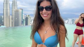 Ripped off a supermodel in a five-star hotel and destroyed her downstairs