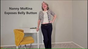 Nanny MoRina Exposes Belly Button (mobile vers)