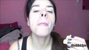 Food inside my mouth [MORGANA],