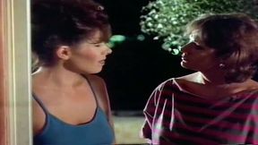 Two mature women enjoy a young man