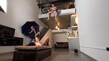 SaraLatina is bathed in semen by The Spray Man: Primiciax - Juan Bustos Podcast