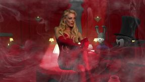 eden adams bends over and takes it hard