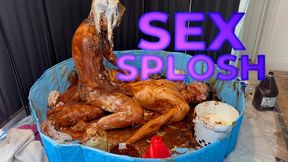HORRENDOUS Food Fuck Sploshing WAM Mess! (HD)