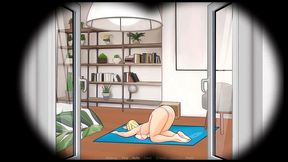 sexnote - all sex scenes [ taboo hentai game pornplay ] ep.21 step aunt teaching sexy yoga