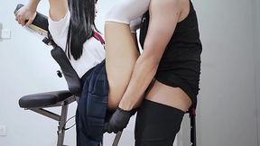 Tiny Asian Babe Gets Hardcore Fucking from the Pervy Ninja
