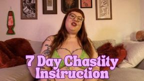 7 Day Chastity Instructions 1080 mp4