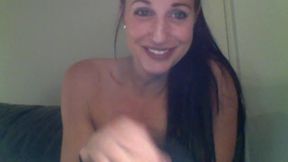 Adrian Leigh Quickly Takes Off Her Panties and Show Off Her Pussy