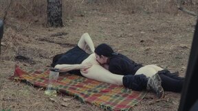 Roadtrip slut gets cock, piss and ass