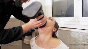 Nataly Gold's Intense Deepthroat with Kinky Toys