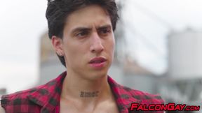 Marcus McNeil and Angel Elias torment Zack Mackays open holes