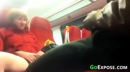Sucking Cock On The Train