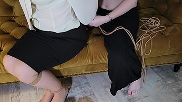 BTS ongoing rope negotiation with faeriewillow and my anxious muttering doing rope on a real human after so little practice o...