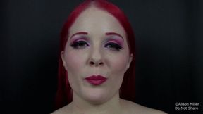 Masturbate To White Women, While I Make Faces In Front Of A Black Backdrop