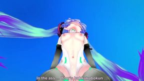 cyber miku takes it in every hole - 3d hentai parody