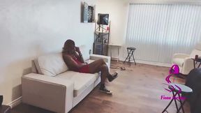 Black Cuckold Husband gets fucked by his Wife's White Lover BWC Sissy Cuck Interracial