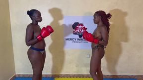 Kick boxing match