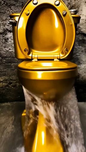 Chica Mafiosa followed by toilet