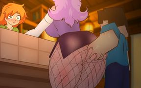 Full:minecraft - Harasses a Female Shop Visitor! Hentai Anime Sex * Cartoon Porn * 2D 2025