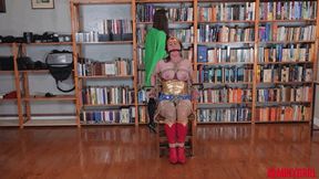 Minx Grrl - Wonder Woman battles her twin Part 1 (MP4 Format)