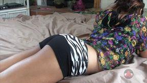 Did you just cum on my booty shorts?