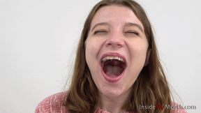 Inside My Mouth - Lola - Yawning time (FULLHD quality)