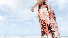 teacher EUF at the beach
