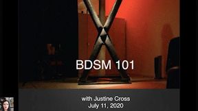 BDSM For The Beginners - Mistress Justine Cross