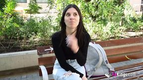 Raw ass&#x1F351; audition, novice Argentine vixen Mia Gallardo's initial anal&#x1F44C; intercourse escapade'