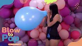 Ariel Mesmerizing Blow to Pop: Strength, Beauty, and Precision! - 4K