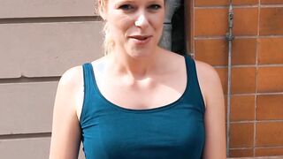 German blonde Petite Skank try Real Blind date and boned