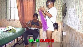 naija olosho - i showed her something new after she dress and undress herself with new clothes
