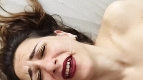 Naughty MILF Caught Her Horny Stepson Sspying On Her in The bedroom