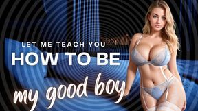 Good boy training