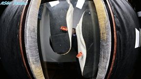 SMD crushes you under flats! Then makes you smell her GIANT SHOES! - MOV