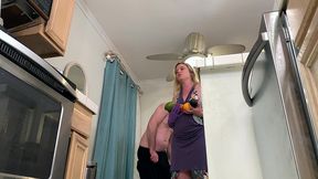 stepmom is horny and stuck in the dishwasher