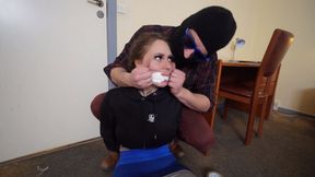 Liz - I Will Not Be Able To Attend Tomorrow! I Got Bound & Gagged MP4