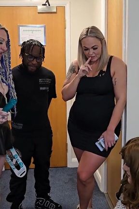 Sissy Maid Slut Humiliated by 2 Hotwifes and BBC