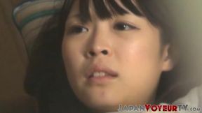 Japanese Teen Masturbating Spied On By Voyeurs
