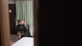Latina Step-Sis Caught, Then Roughly Pleasured in Her Room