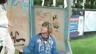 The Secret Bus Stop Affair Katjas Pleasurable Punishment