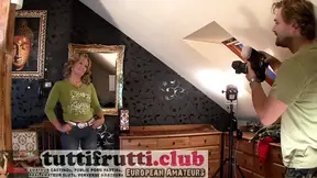 Blonde Cougar Gapes Open for BBC