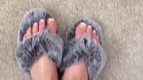 My fluffy slippers