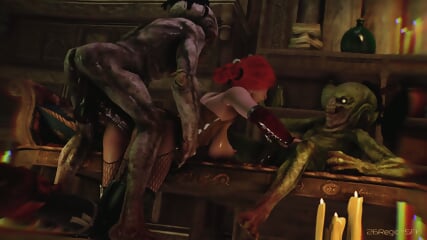 Triss VS Nekkers