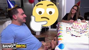 BANGBROS - Young Black Teen Holly Gets Anal&#x1F44C; From Peter on Birthday