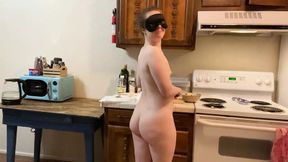 Straight Girl Talks Gay Porn and Makes Soup! Naked in the Kitchen Episode 61