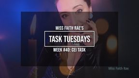 Week 40: A Tasty Task for Cum Eaters (MP4)
