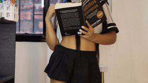 I fuck myself thinking about my teacher