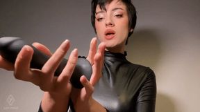 I will stretch your tiny ass with my cocks POV - [FHD MOV] | Lady Perse