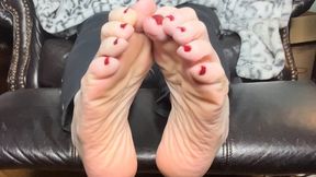 Big Size 10 Wrinkled Soles and Scrunching