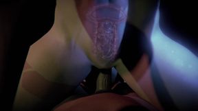 lucy helps rebecca on her cowgirl ride - cyberpunk edgerunners parody
